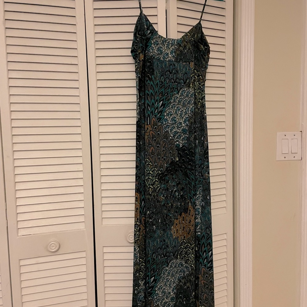 Women’s Paisley Print Maxi Dress